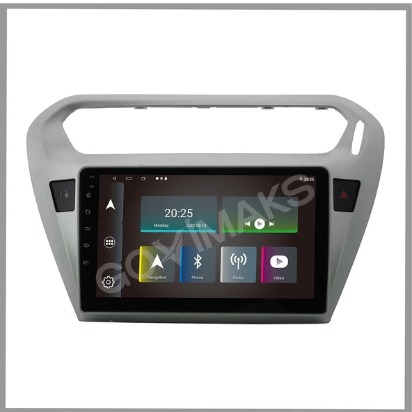 GOVİMAKS PEUGEOT 301 2012-2020 2 GB RAM 32 GB HAFIZA ANDROİD MULTİMEDİA TEYP - 8