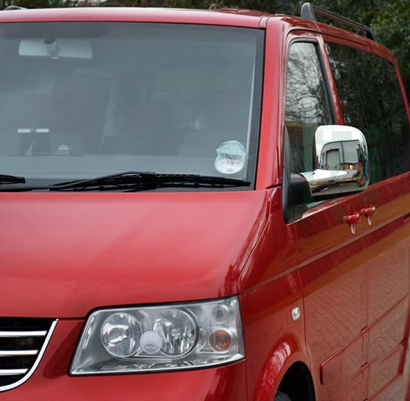 T5 Transporter Ayna Kapağı Krom 2 Parça 2003-2010 Arası Modeller İçin - 3
