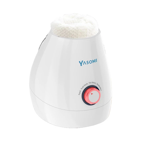 Yasomi Nv8318 Aromaterapi 3ü1 Arada Havlu Isıtıcı Cilt Nemlendirici Ve Yüz Buharı Cihazı - 3