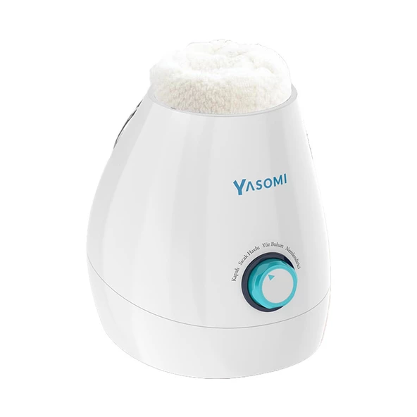 Yasomi Nv8318 Aromaterapi 3ü1 Arada Havlu Isıtıcı Cilt Nemlendirici Ve Yüz Buharı Cihazı - 3