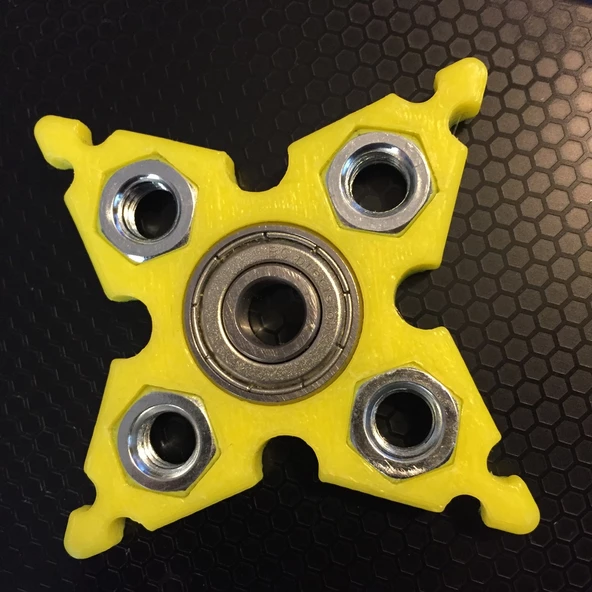 Byrpos Customizable Ninja Star (Snowflake?) Fidget Spinner 3Dmarket.online