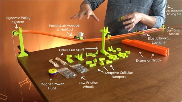 Byrpos Pocketlab Turbotrack Physics Kit 3Dmarket.online