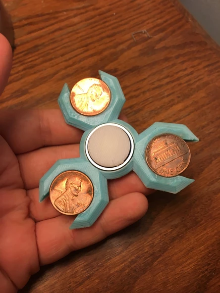 Byrpos Penny Weighted Fidget Spinner 3Dmarket.online