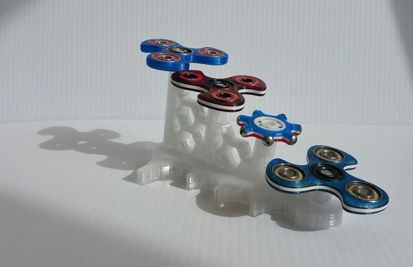 Byrpos Florotors Spinner Stand - Honeycomb 3Dmarket.online