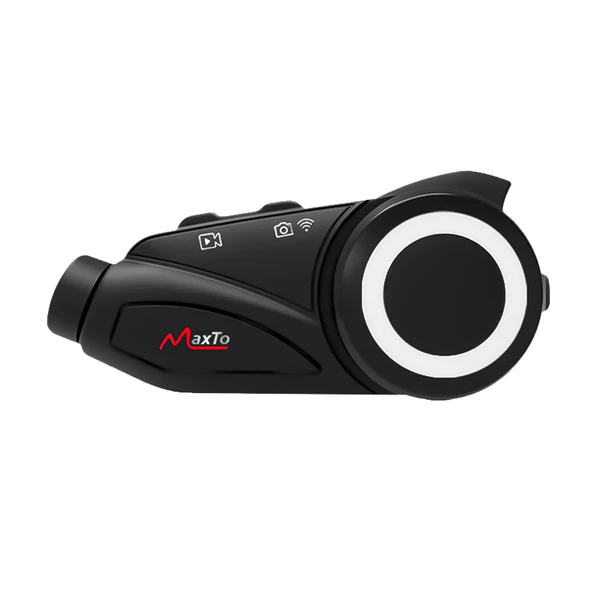 Powermaster Maxto M3 Kameralı Motosiklet Bluetooth Intercom Kulaklık