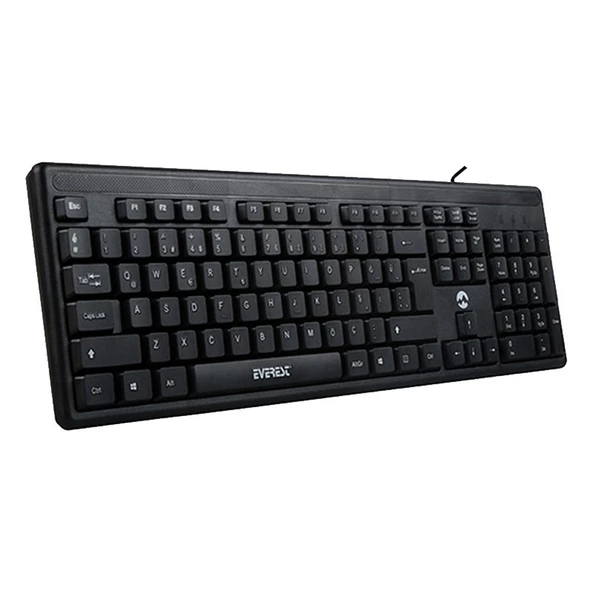 Everest KB-1002 Siyah USB F Standart Klavye - 3