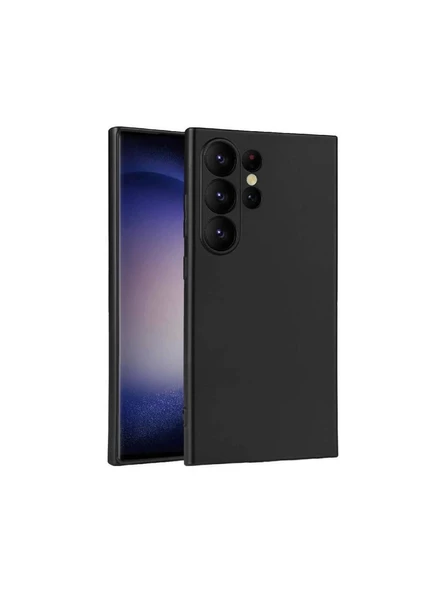Samsung S24 Plus Premier Siyah Silikon Telefon Kılıfı ürün görseli