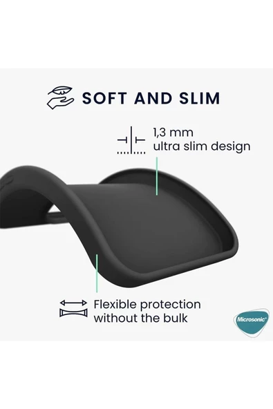 Samsung S24 Plus Premier Siyah Silikon Telefon Kılıfı - Resim 2