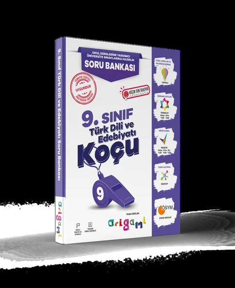 9. Sınıf Türk Dili ve Edebiyatı Soru Bankası Origami Tammat Yayınları