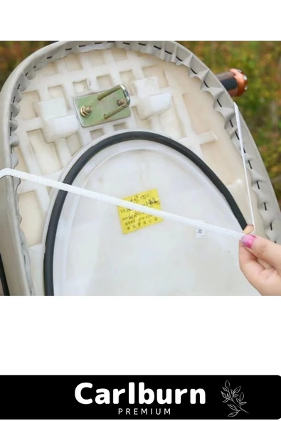 Özel Üretim Pratik Hafif Su Geçirmez Sızdırmaz Motosiklet Sele Koruma Güneşliği - 60 cm x 35 cm - 4