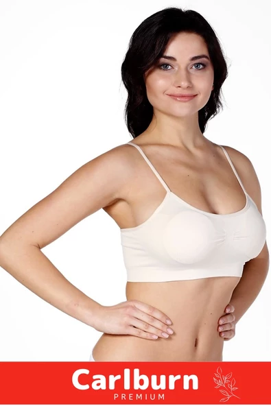 Özel Üretim Toparlayıcı Nefes Alabilen Kumaş Zarif İç Göstermeyen İnce Askılı Sporcu Kadın Bustiyer - 2