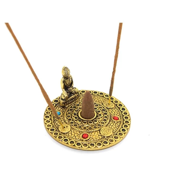 Metal Yuvarlak Budalı Tütsülük ürün görseli 1