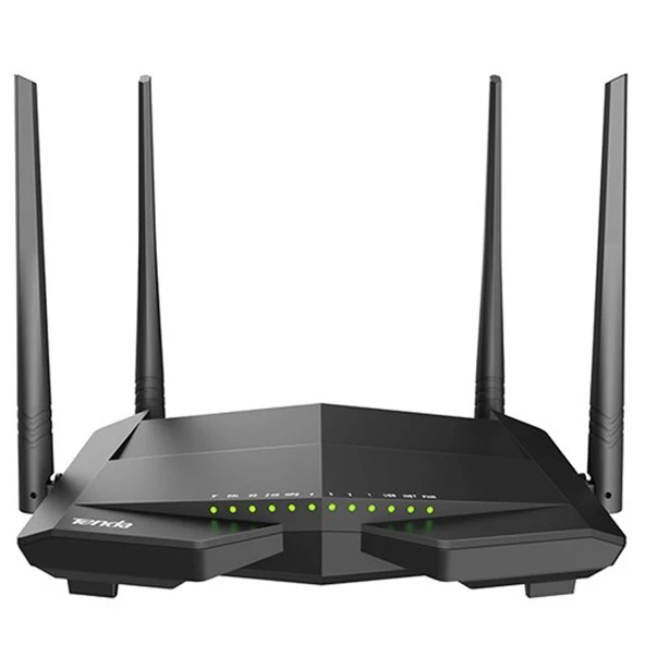 Tenda V12 AC1200 Dual Band 4X Gigabit Port 1200 Mbps Vdsl Modem - 1