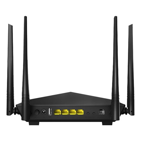 Tenda V12 AC1200 Dual Band 4X Gigabit Port 1200 Mbps Vdsl Modem - 3
