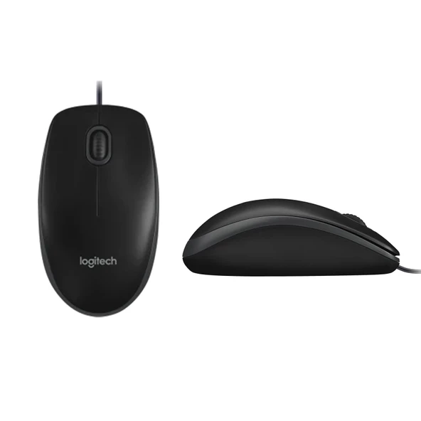Logitech MK120 Usb Q Siyah Kablolu Klavye + Mouse Set - 3