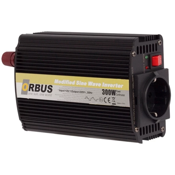Orbus 300W 12V Modifeld Sinus İnvertör ürün görseli 1