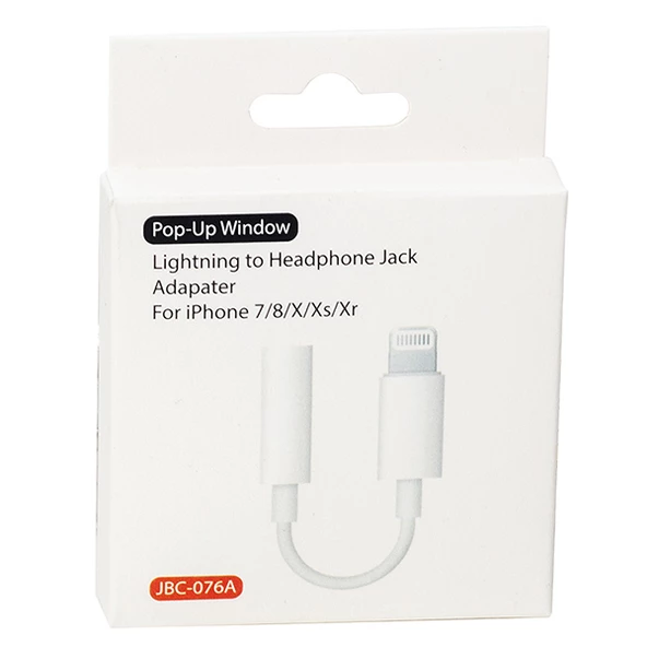 Powermaster İphone Lightning To Kulaklık Jack Çevirici Kablo  JBC-076A - Resim 2