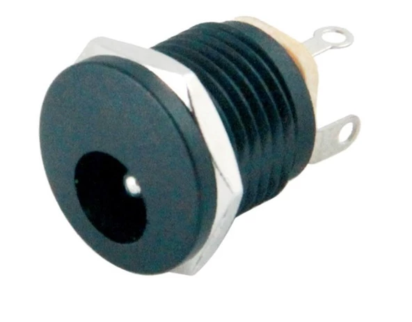 DC ŞASE 2.1MM YUVARLAK SOMUNLU (IC-257A)