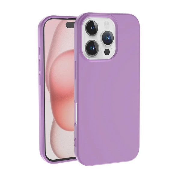 Gpack Apple iPhone 16 Pro Kılıf Mara Lansman Silikon Mat Soft Kamera Korumalı - Resim 5