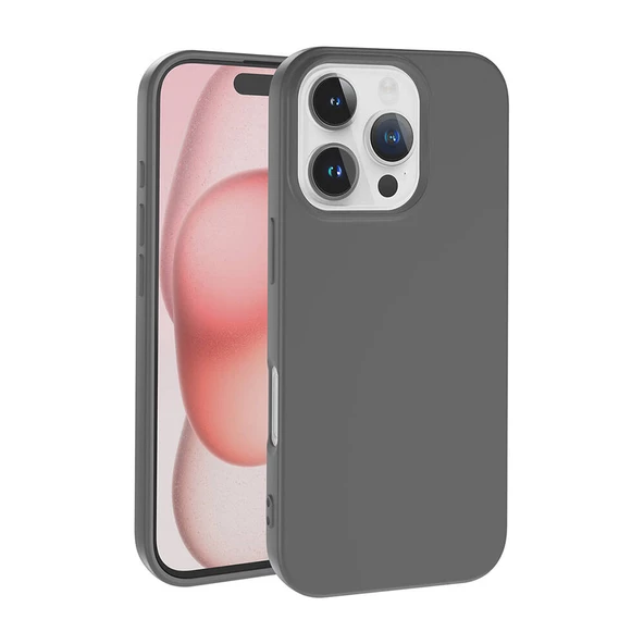 Gpack Apple iPhone 16 Pro Max Kılıf Mara Lansman Silikon Mat Soft Kamera Korumalı - Resim 8