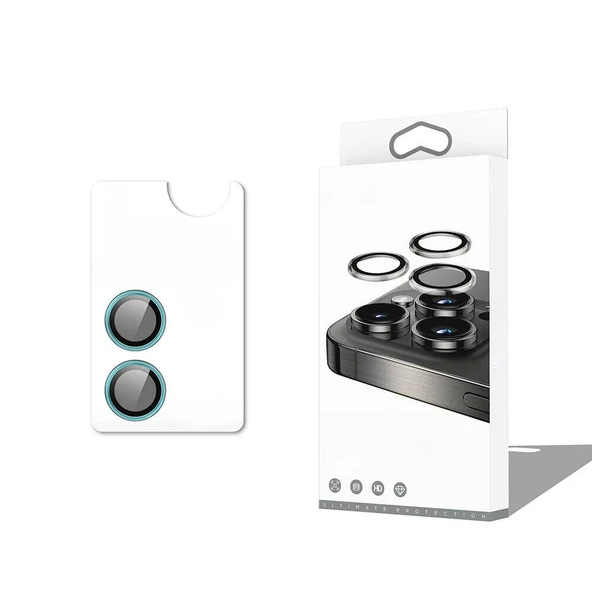Gpack Apple iPhone 16 Kamera Koruyucu Safir Cam Anti-Reflective CL12 - 5