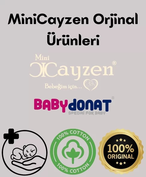 Bebek Waffle Ayıcık Desenli 10'lu Kutulu Hastane Çıkışı Seti Kutulu - 3