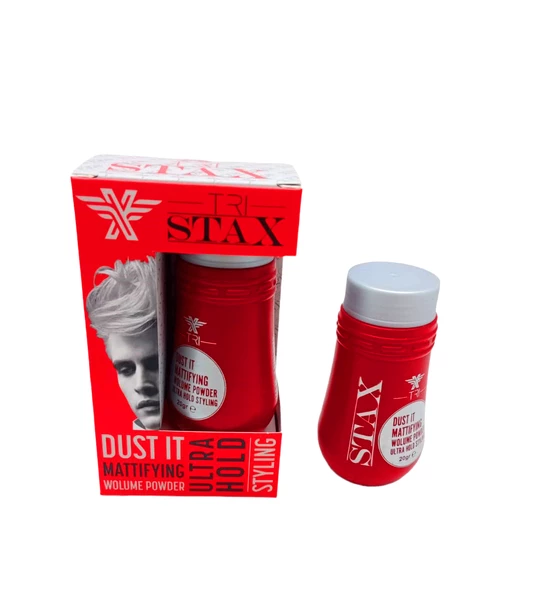 STAX WAX ULTRA HOLD PUDRA KIRMIZI KUTU SAÇ ŞEKİLLENDİRİCİ 20GR (4593)