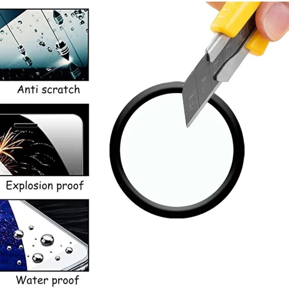 Samsung Galaxy Watch 7 44mm Full Ekran Nano Saat Koruyucu - 6