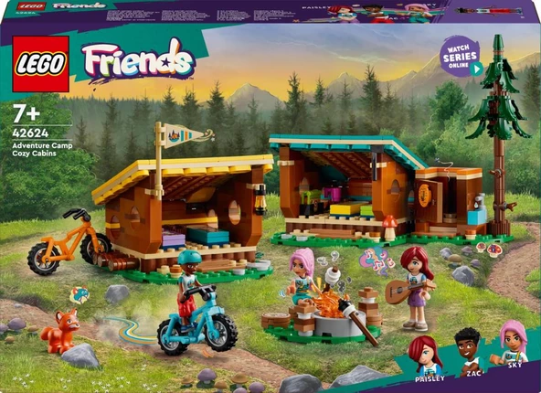 LEGO® Friends Macera Kampı Şirin Kulübeler 42624 - 10