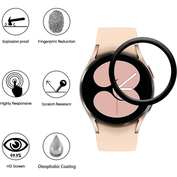 Samsung Galaxy Watch 7 44mm Full Ekran Nano Saat Koruyucu - 7