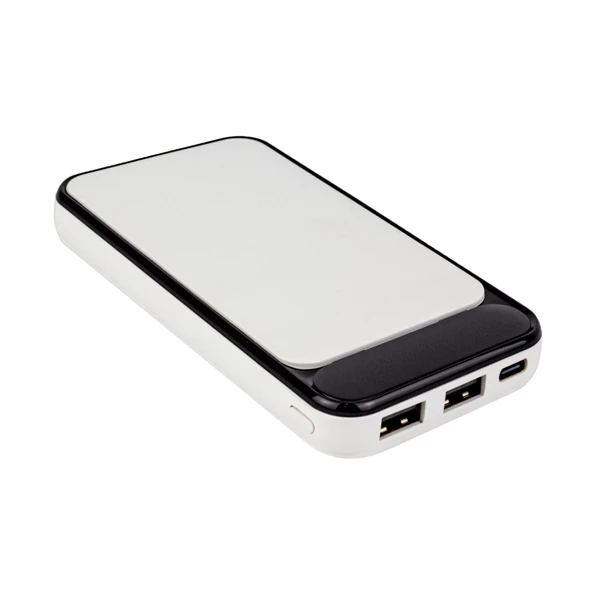 S-LINK IP-G2710 10000MAH POWERBANK 2 USB PORT BEYAZ LCD GÖSTERGELİ POWERBANK (4593)