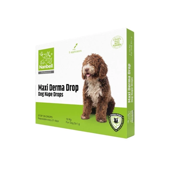 Nanbell Professional Köpek Ense Damlası 1-10Kg 1grx5adet 1 KUTU