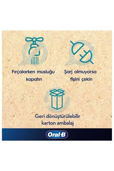 Oral B Şarjlı Diş Fırçası Vıtalıty Pro Vapor Mavi - Resim 5