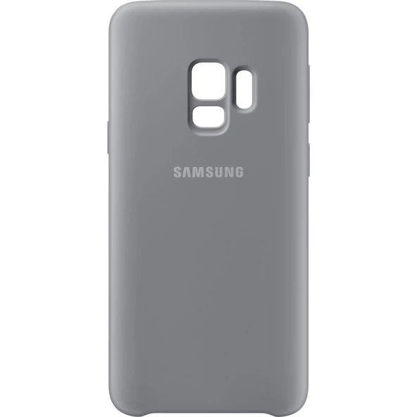 Samsung Galaxy S9 Orjinal Kılıf Silicone Cover Gri - EF-PG960 (Outlet)