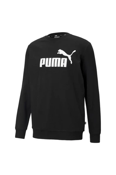 PUMA ESS Big LOGO CREW ERKEK SWEATSHİRT - 5