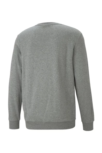 PUMA ESS Big LOGO CREW ERKEK SWEATSHİRT - Resim 3