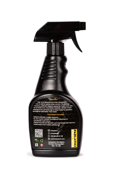Motor Temizleyici Ve Parlatıcı, Motor Parlatıcı, Oto Motor Parlatıcı, Motor Bakım 500ml - 2