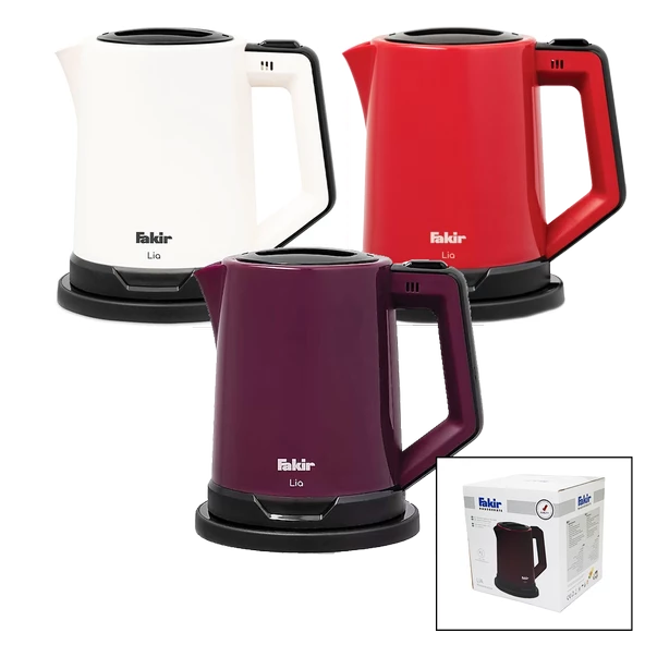 FAKİR LIA RENKLİ PLASTİK KETTLE SU ISITICISI 1.8LT 2000-2400W LİA (4593)