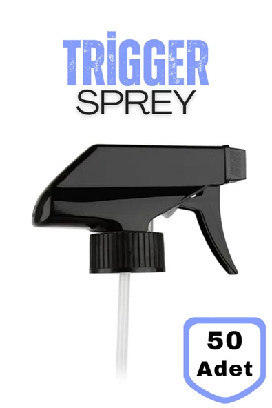 Sprey Başlık Siyah Sk28- 50 Adet