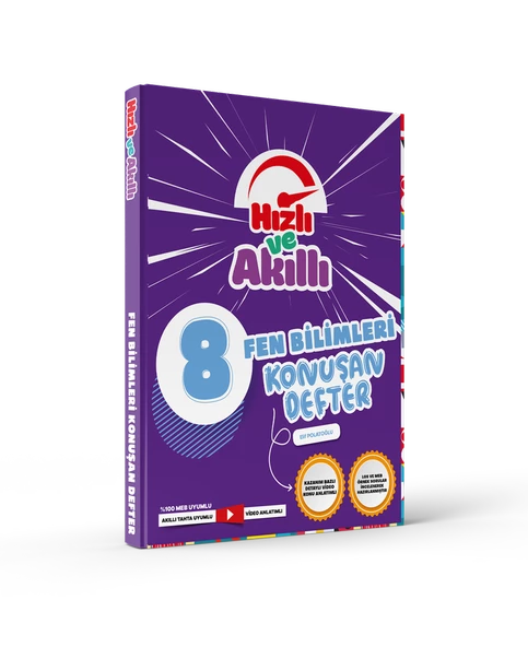 Tammat Lgs 8. Sınıf Fen Bilimleri Hızlı Ve Akıllı Defter ürün görseli 1