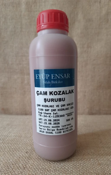 Eyüp Ensar ÇAM KOZALAĞI ŞURUBU 500 GR.