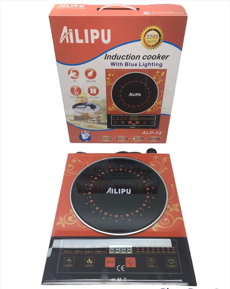 ALP-12 DİJİTAL TEKLİ ELEKTRİKLİ OCAK 2200W (4593)