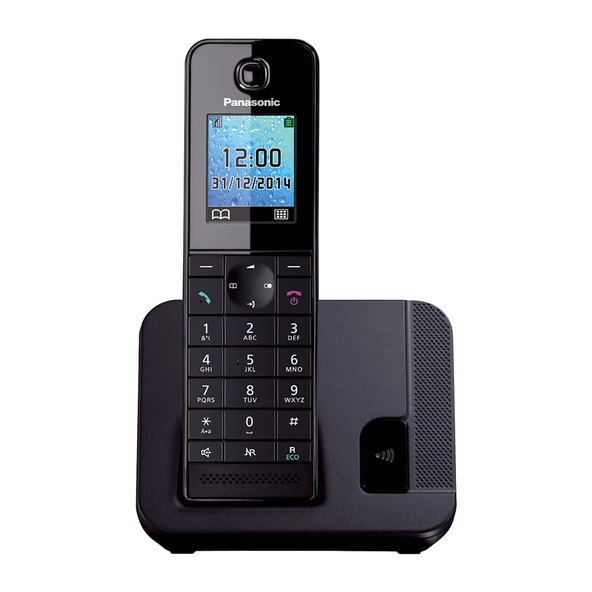 PANASONIC KX-TGH210 DECT TELSİZ TELEFON SİYAH (4593)