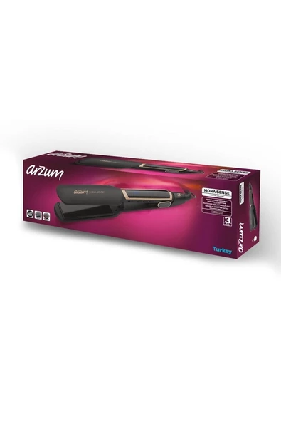 Arzum Mona Sense Saç Düzleştirici AR5035 Geniş Siyah - 4