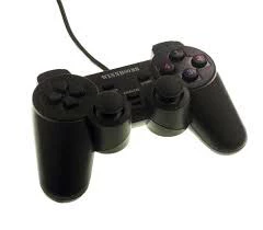 GAME JOYPAD PC ANALOG SİYAH OYUN KOLU PL-2596 (4593)