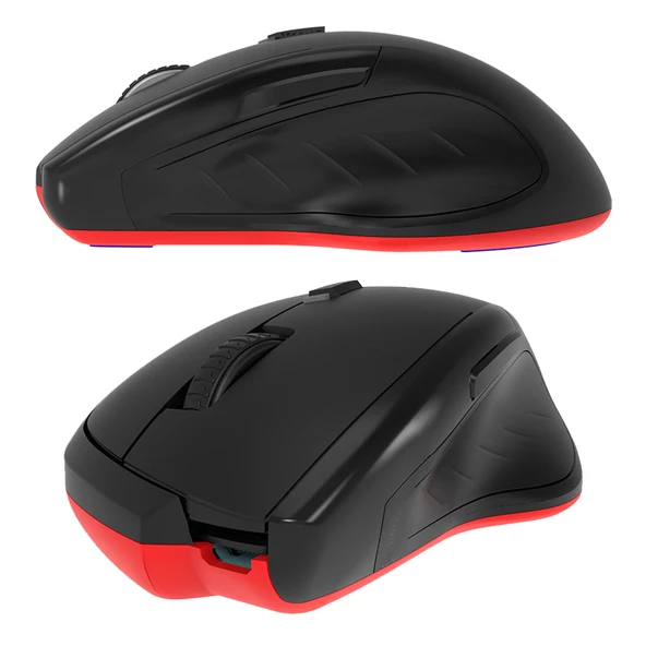 HELLO HL-4701 2.4GHZ 1600DPI ŞARJLI 5D KABLOSUZ OPTİK MOUSE (4593)