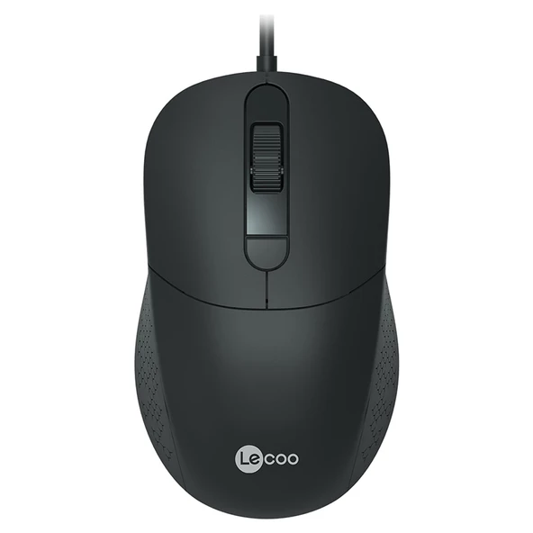 LECOO MS102 800/1200/1600 DPI 4 TUŞLU USB KABLOLU OPTİK MOUSE (4593)