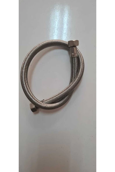3/8 - 3/8 50cm Çelik Örgülü Hortum, Klozet, Taharet Bağlantı Hortumu Şafak Flex - 2