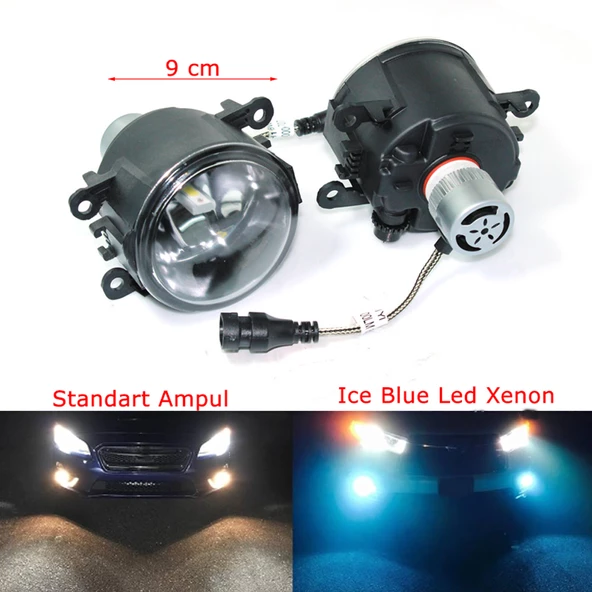 Ford Connect 2005 Buz Mavisi Led Xenon Sis Farı Seti