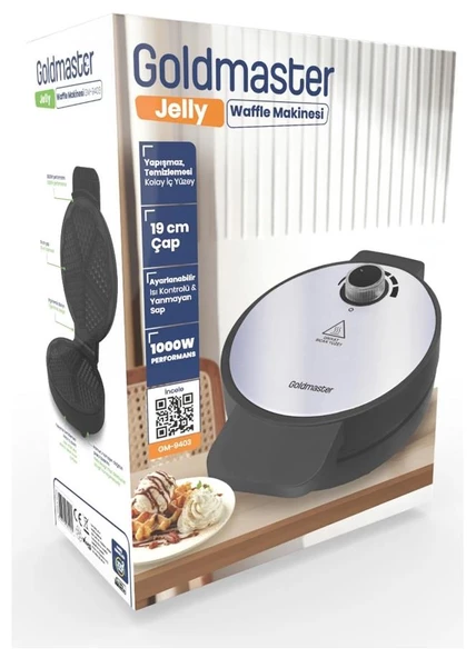 GOLDMASTER GM-9403 JELLY WAFFLE MAKİNESİ - 8